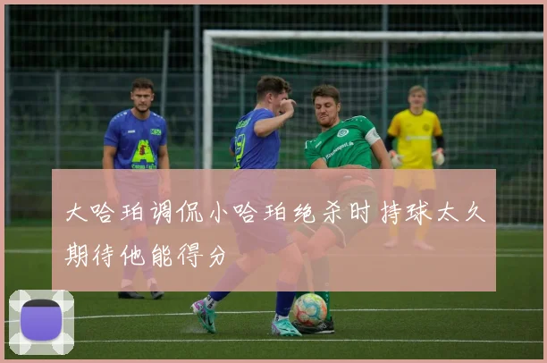 大哈珀调侃小哈珀绝杀时持球太久期待他能得分